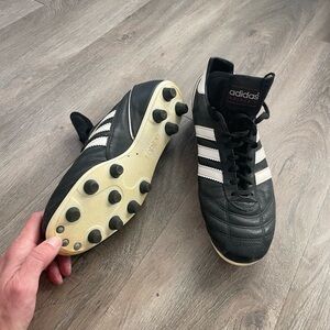 Adidas Black Soccer Cleats